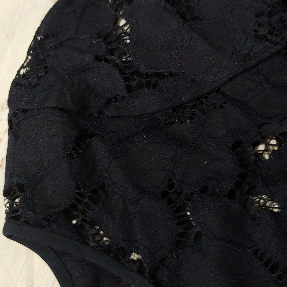 LOFT BLACK LACE DRESS‎ - Picture 3 of 8